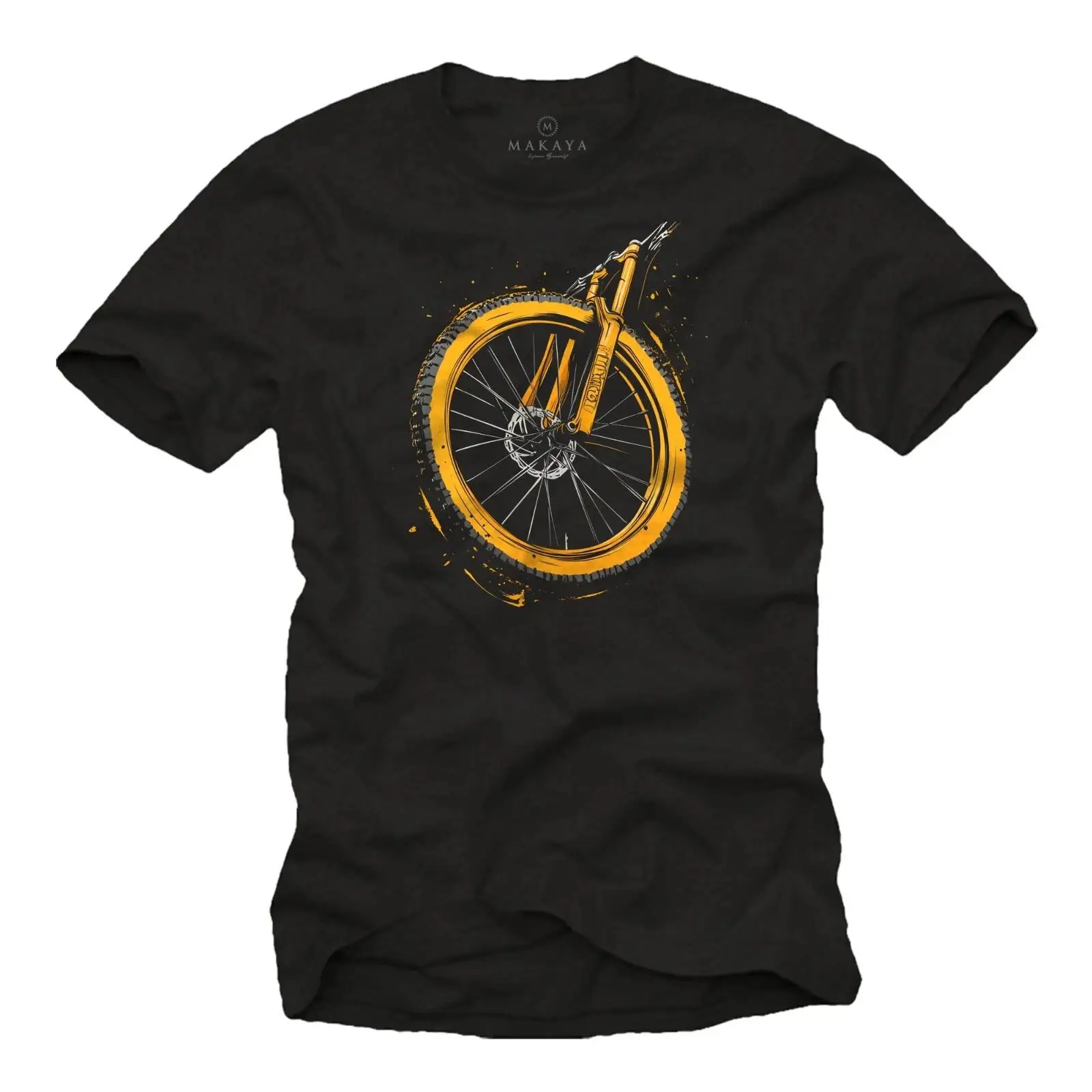 Mountain Biking Images - Kaos Pria Bertema Sepeda Gunung Desain