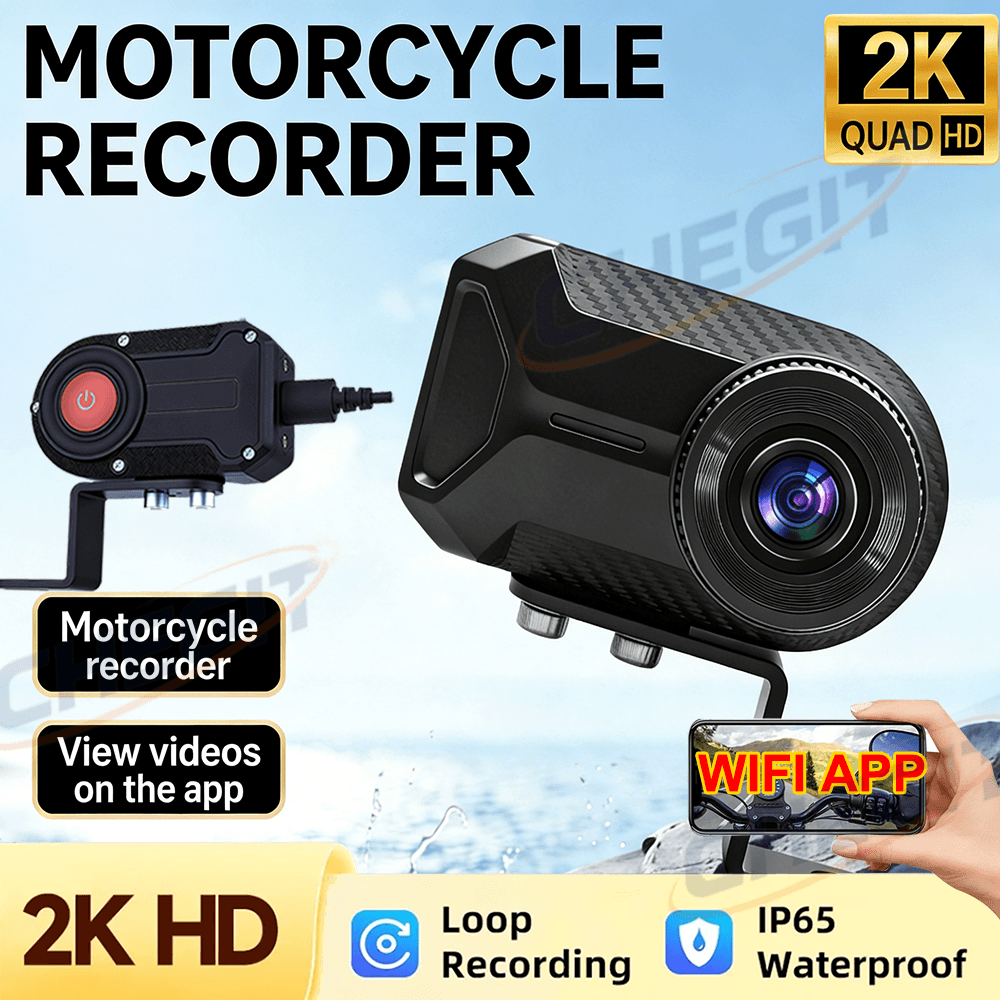 Mountain Biking Images - Kamera Dash Cam Motor HD 2K