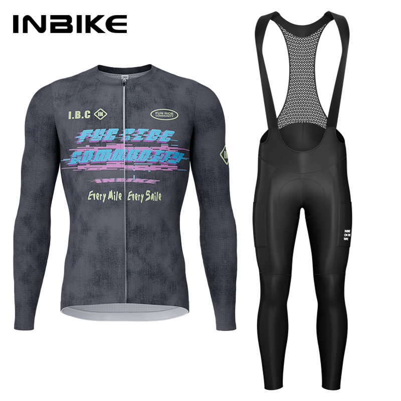 Mountain Biking Pants - Set Bersepeda INBIKE Musim Semi Gugur,