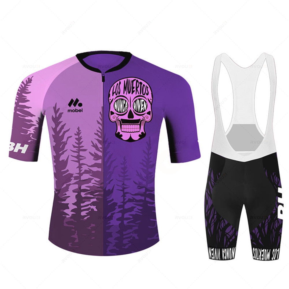 Mountain Biking Pants - Set Jersey Bersepeda Musim Panas Tim
