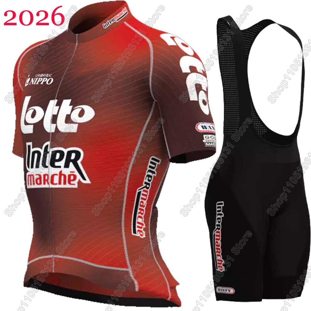 Mountain Biking Pants - Set Jersey Lotto Cycling 2026 Pria