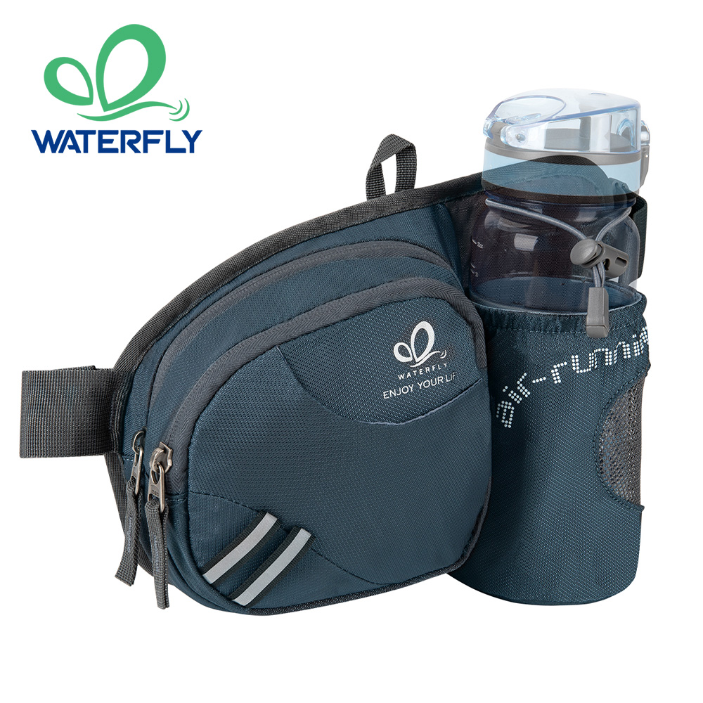 Mountain Biking Hip Pack - WATERFLY tas pinggang pria wanita, tas