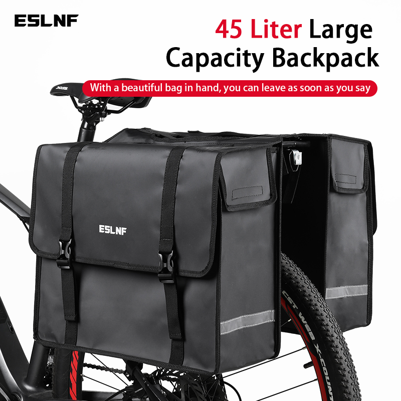 Mountain Biking Hip Pack - ESLNF rak sepeda, kapasitas besar 45L
