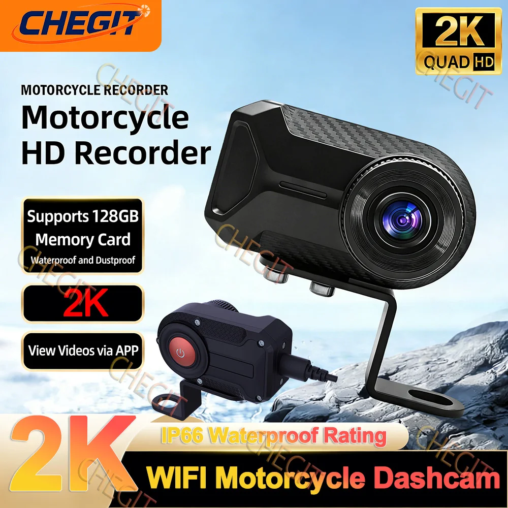 Mountain Biking Images - DVR Motor WiFi 2K HD Dengan