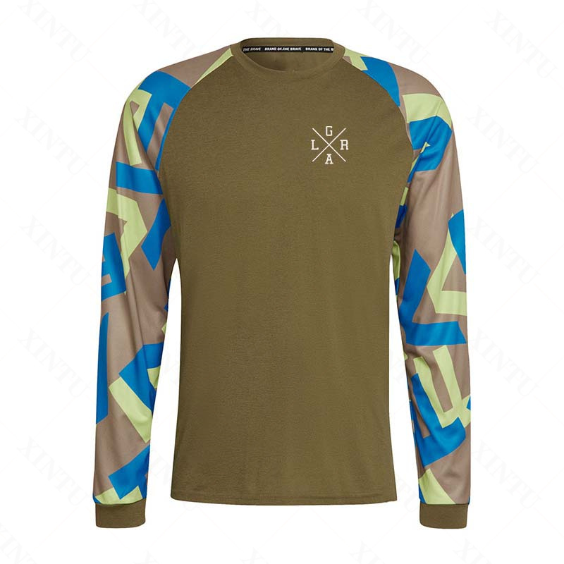 Jersey Sepeda Motor Pria Lrga  - Mountain Biking Races ulasan dan harga