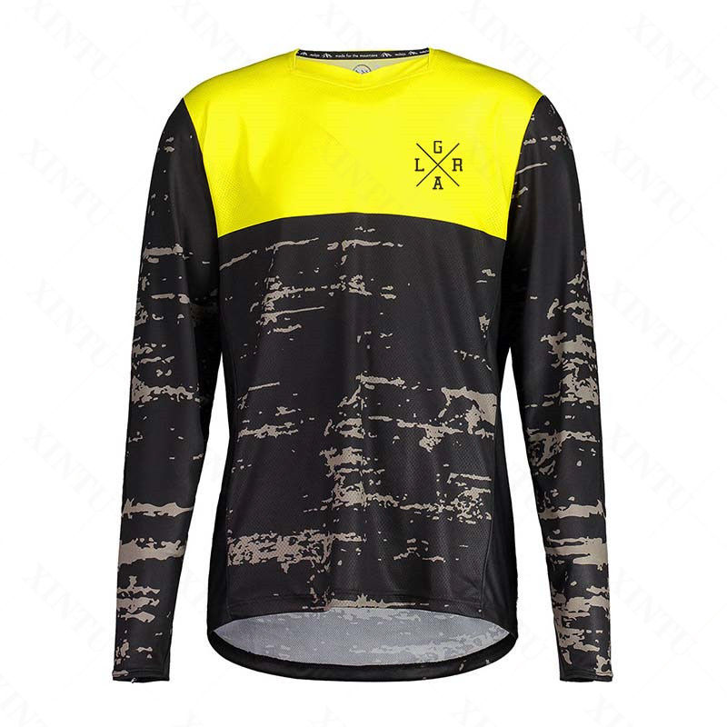 Jersey Sepeda Motor Pria Lrga  - Mountain Biking Races ulasan dan harga