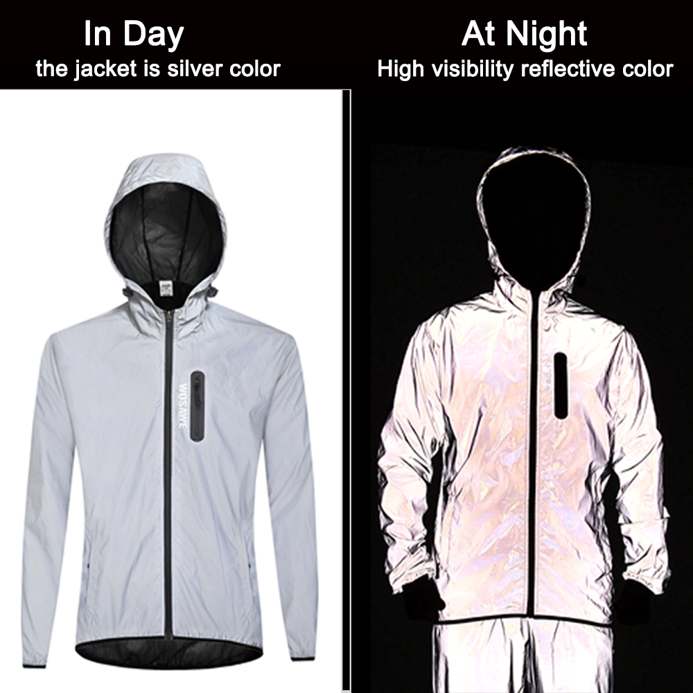 WOSAWE jaket bertudung untuk p - Mountain Biking Rain Jacket ulasan dan harga