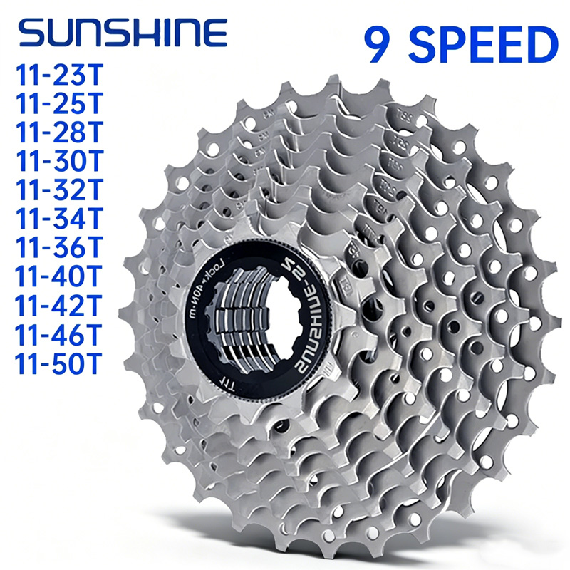 Kaset SUNSHINE 9 kecepatan 11  - Cassette 11 Speed ulasan dan harga