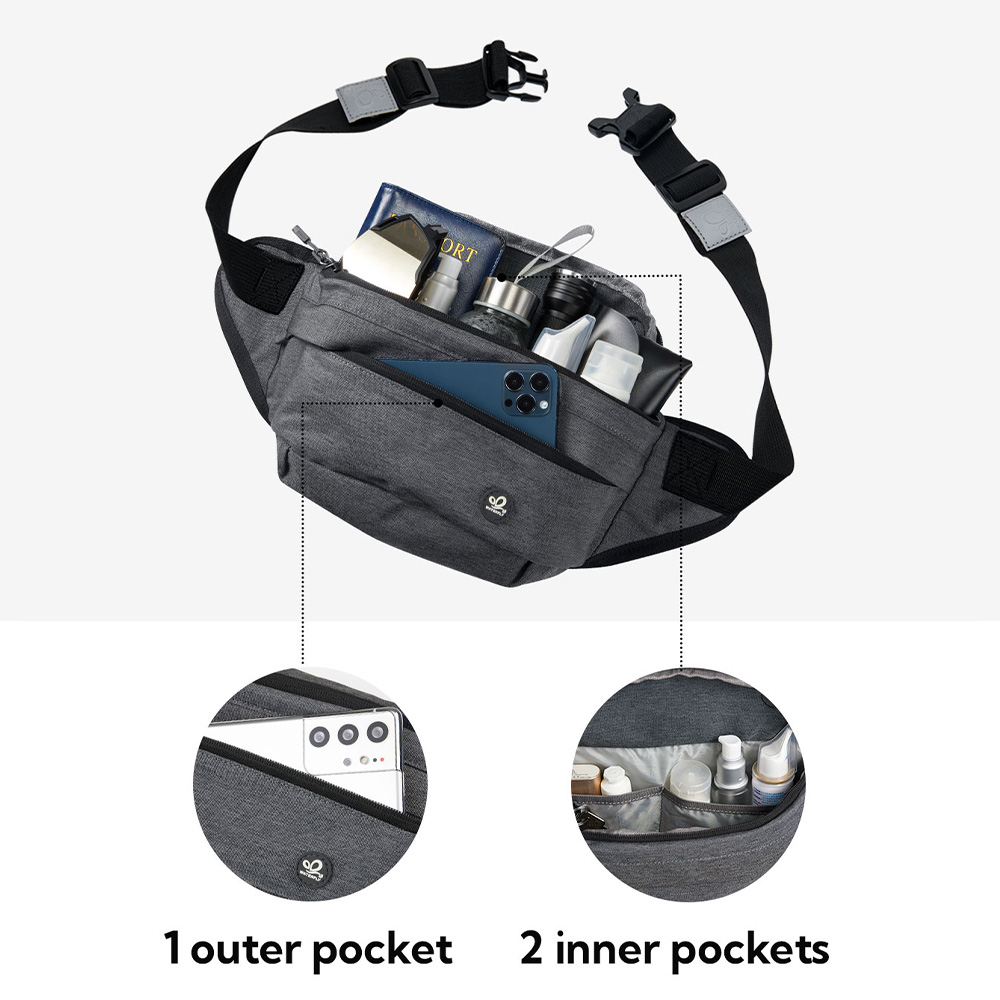WATERFLY tas pinggang pria dan - Mountain Biking Hip Pack ulasan dan harga