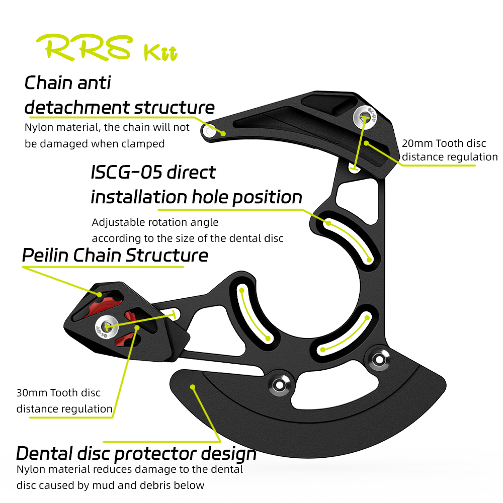 RRSIT panduan rantai sepeda, p - Chain Guide Iscg ulasan dan harga