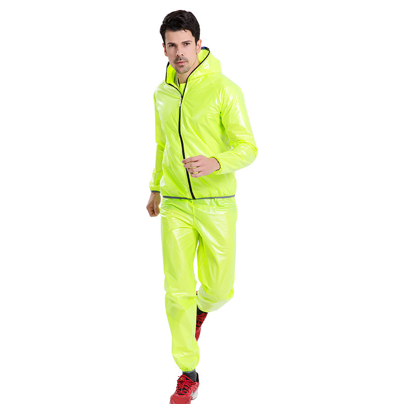Jas hujan tipis tahan air, bar - Mountain Biking Rain Jacket ulasan dan harga