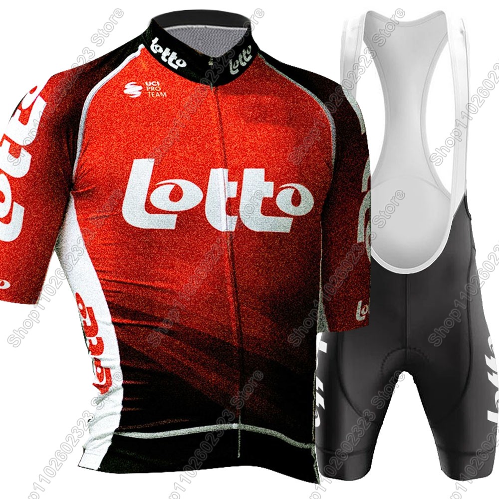 Set Jersey Bersepeda Tim Lotto - Mountain Biking Pants ulasan dan harga