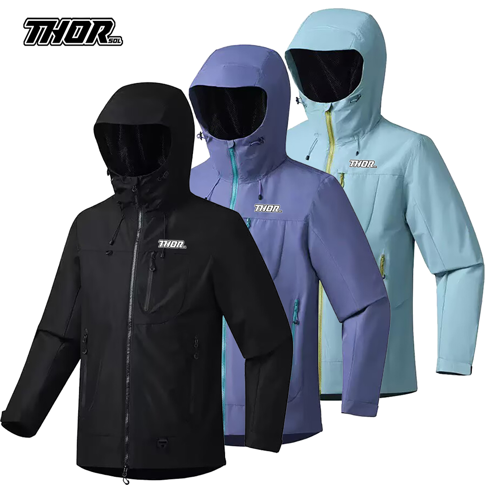THORSOL Jaket Hujan Bersepeda  - Mountain Biking Rain Jacket ulasan dan harga