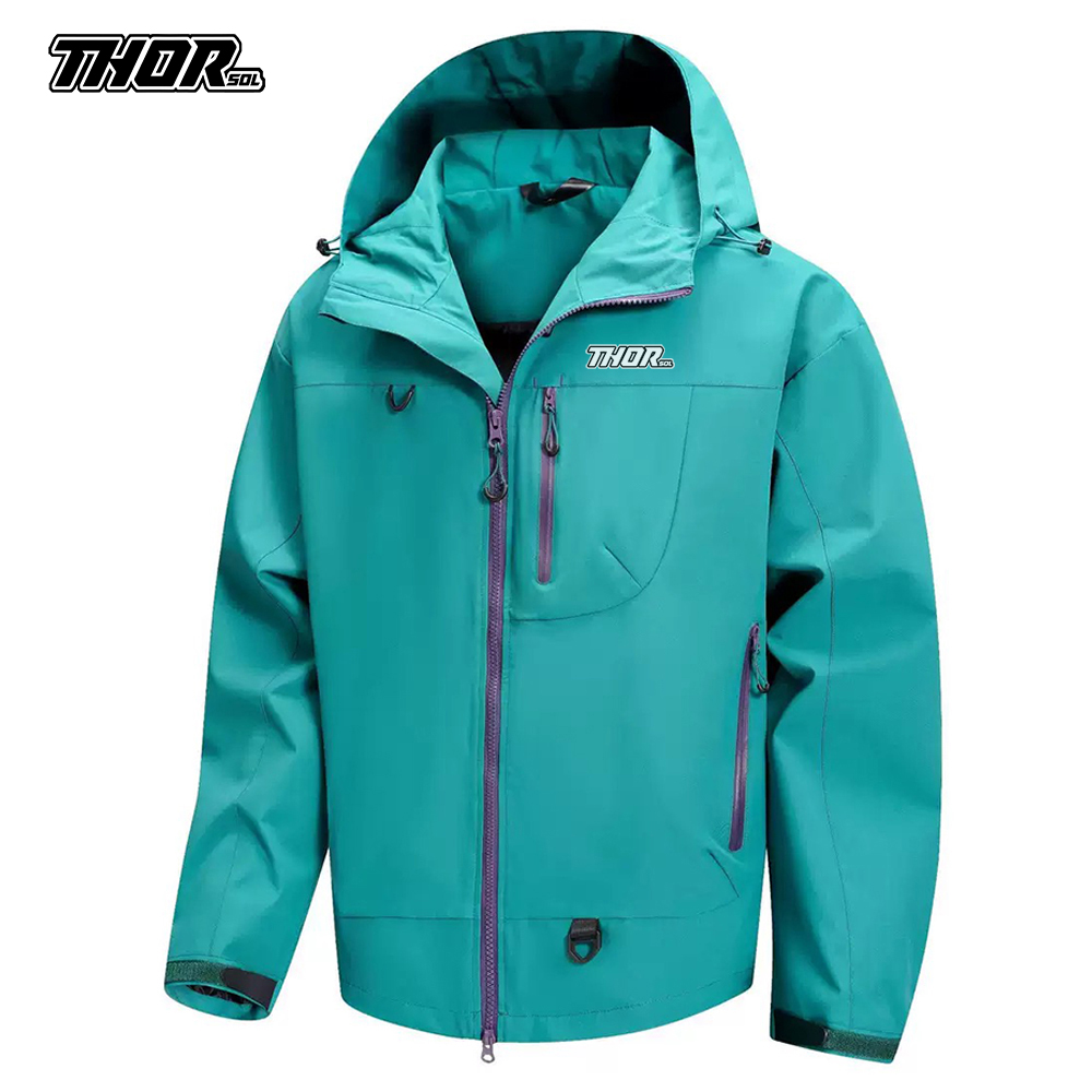 THORSOL Jaket Hujan Bersepeda  - Mountain Biking Rain Jacket ulasan dan harga