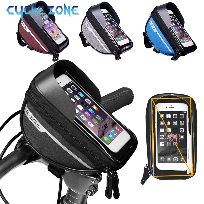 Tas Sepeda Gunung Layar Sentuh - Mountain Biking Hip Pack ulasan dan harga