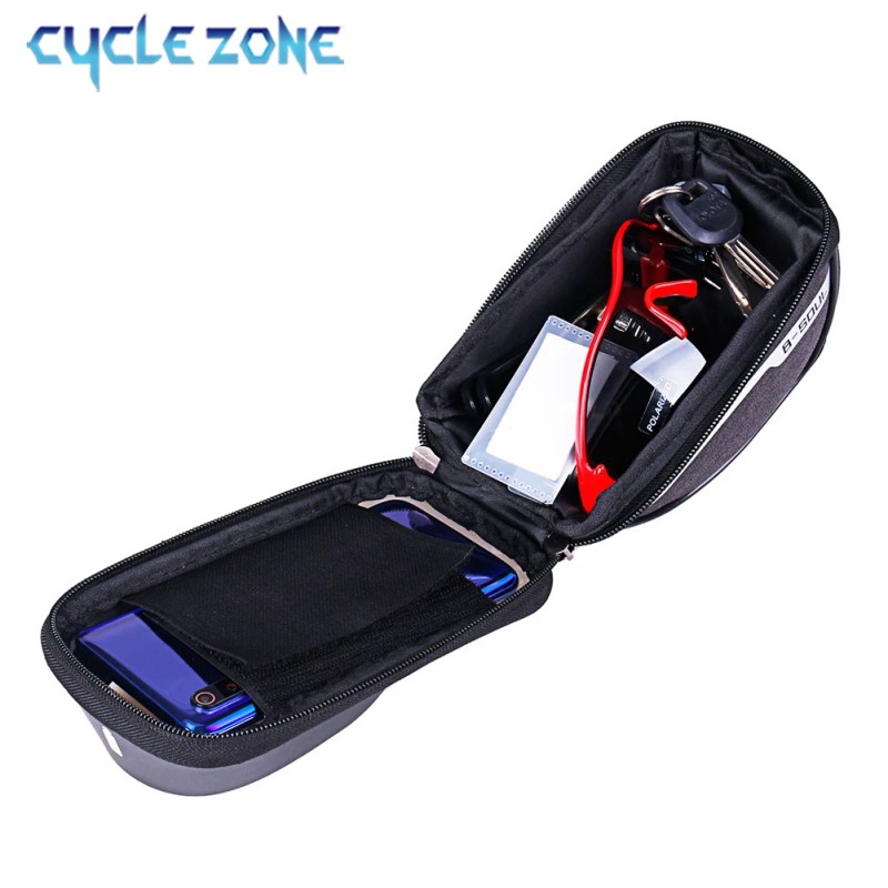 Tas Sepeda Gunung Layar Sentuh - Mountain Biking Hip Pack ulasan dan harga