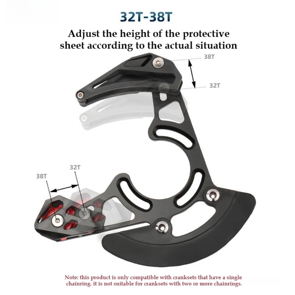Pemandu Rantai Sepeda AXI ISCG - Chain Guide Iscg ulasan dan harga
