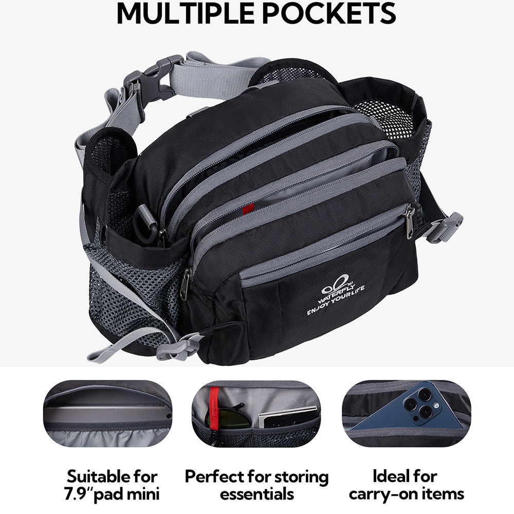 WATERFLY tas pinggang pria dan - Mountain Biking Hip Pack ulasan dan harga