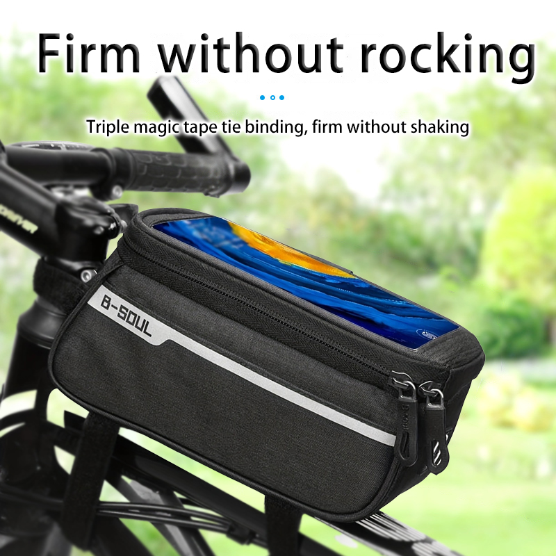 Tas balok depan sepeda B-SOUL, - Mountain Biking Hip Pack ulasan dan harga