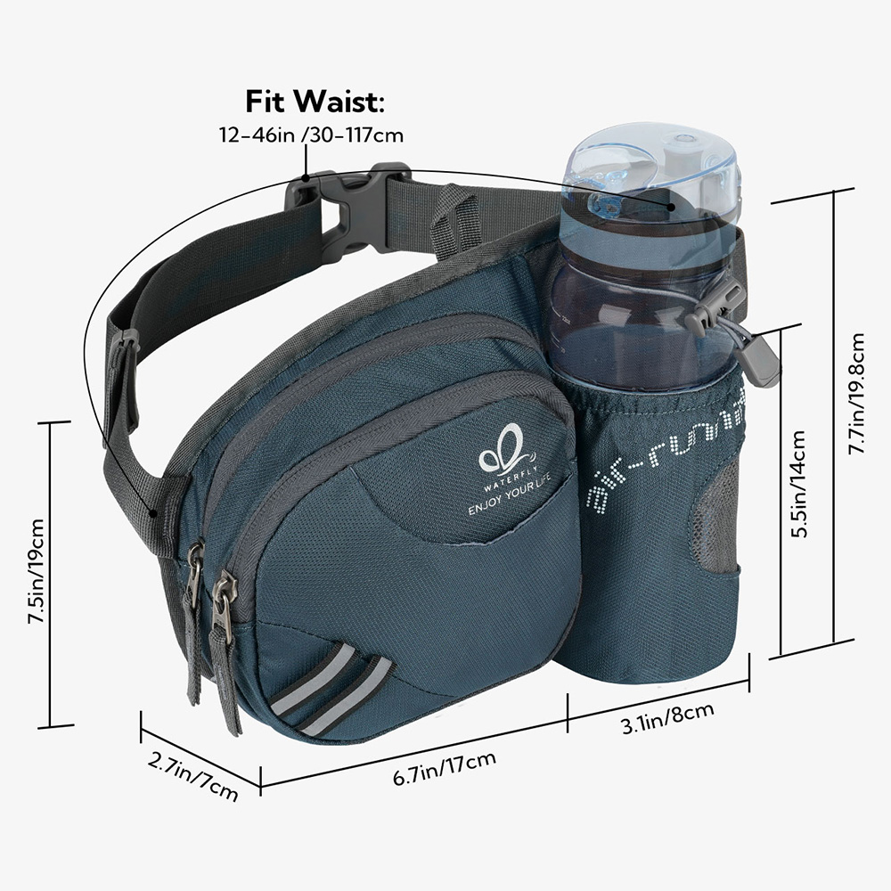 WATERFLY tas pinggang pria wan - Mountain Biking Hip Pack ulasan dan harga