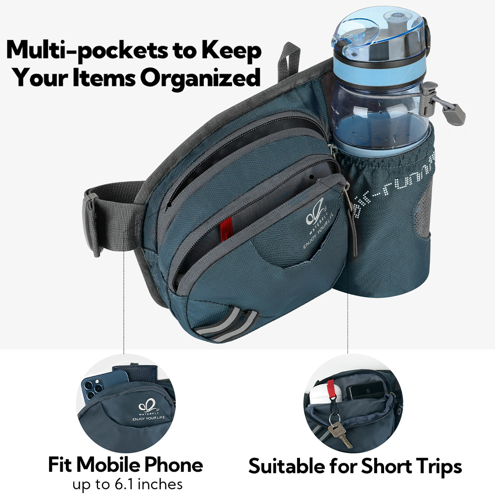 WATERFLY tas pinggang pria wan - Mountain Biking Hip Pack ulasan dan harga