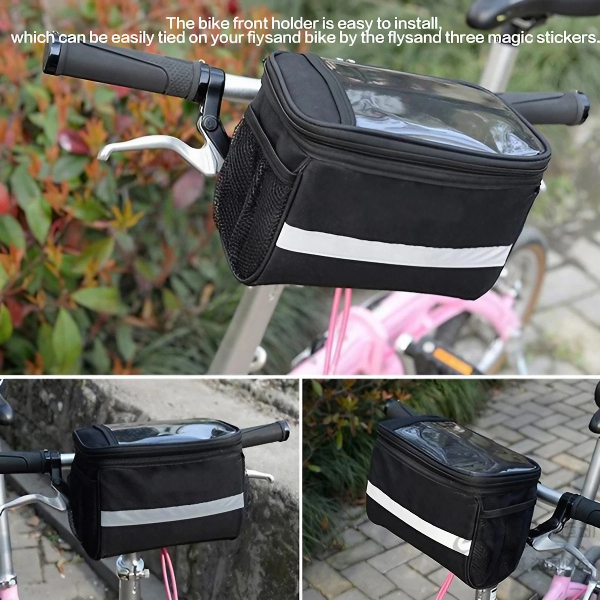 Tas Depan Sepeda Tahan Air Kap - Mountain Biking Hip Pack ulasan dan harga