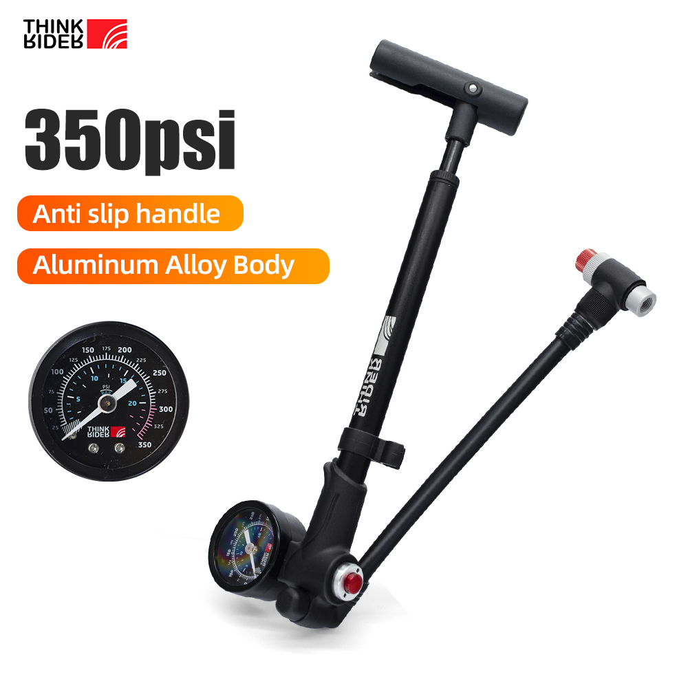 ThinkRider pompa udara sepeda, - Shock Pump Suspension ulasan dan harga