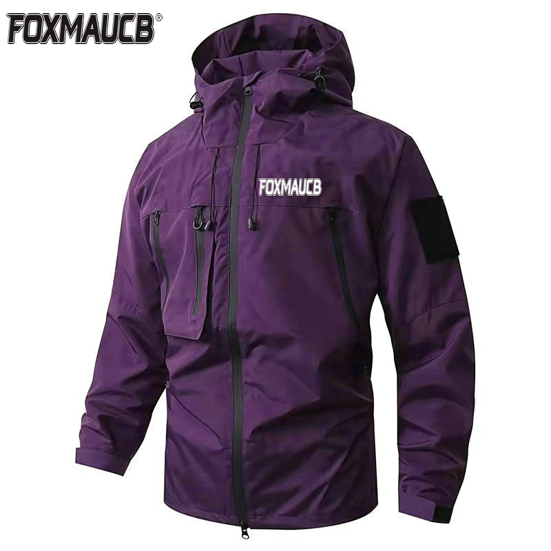 FOXMAUCB Jaket Hujan Bersepeda - Mountain Biking Rain Jacket ulasan dan harga